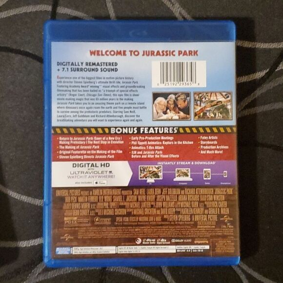 blu-ray 2 pack  Pacific rim and  JURASSIC PARK - Picture 7 of 7